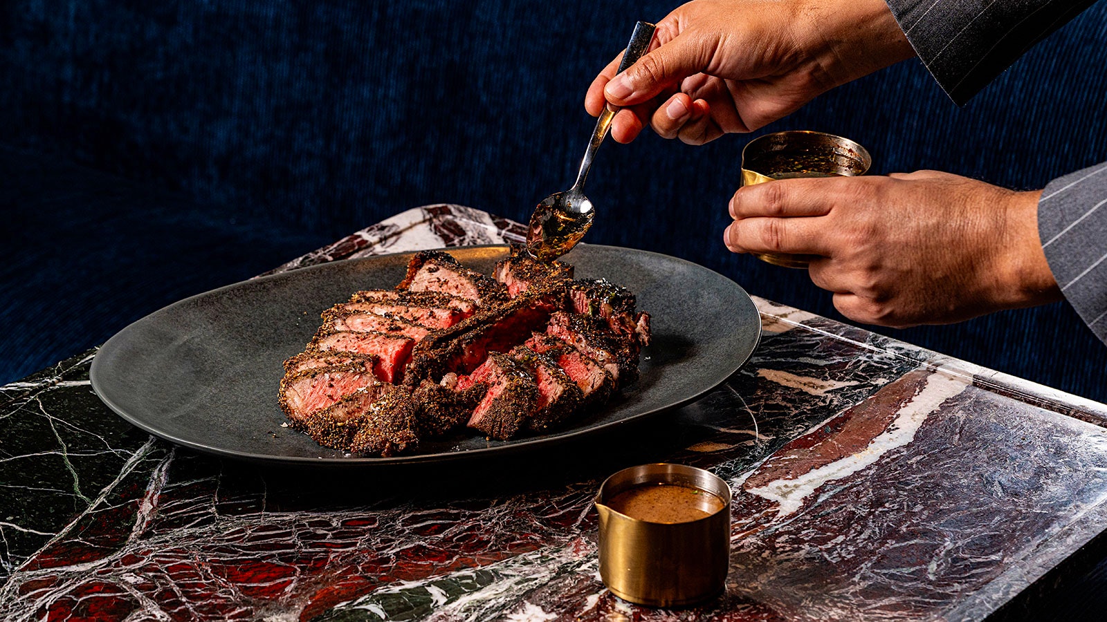 A steak from Ilili Midtown